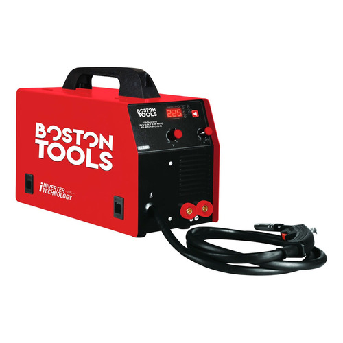 Soldadora Inverter Mig Electrodo Boston Tools 225amp H Y T Color Rojo Frecuencia 50 60hz