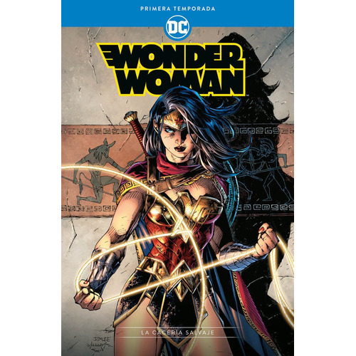 Wonder Woman: Primera Temporada - La Cacería Salvaje, De Orlando, Steve. Editorial Ecc Ediciones, Tapa Dura En Español