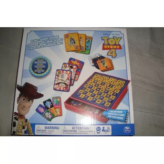 Toy Story 4 Juego De Mesa 6 Juegos En 1 Damas Pesca Rummy Do