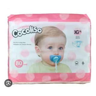 Pañales Cocoliso Talla Xg De 80 Unidades