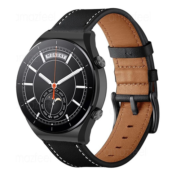 Correa De Cuero Para Xiaomi Watch S1 / Mi Watch Color 1.39