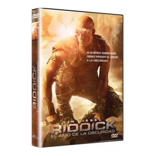 Riddick El Amo De La Oscuridad Vin Diesel Película Dvd