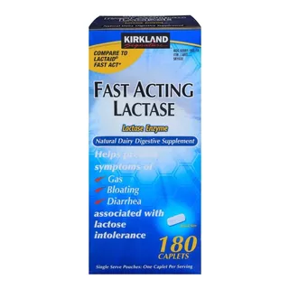 Lactaid Lactase Fast Acting 180 Caps 9000fcc Importada Eua