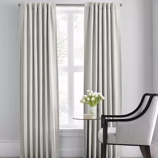 Cortinas  Blackout Textil Lavables 2 Paños  Para Barral