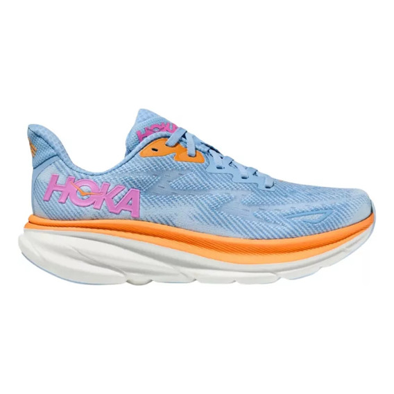 Tenis Running Hoka Clifton 9 Azul Mujer 1127896abiw