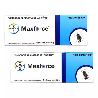 Maxforce Bayer 30gr Mata Cucarachas 2 Cajas De Max Force