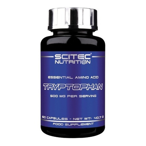 Triptofano Tryptophan 500mg 60caps Scitec Nutrition 