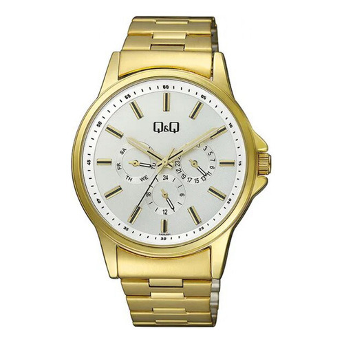 Reloj Para Hombre Q&q Aa32j Aa32j001y Dorado