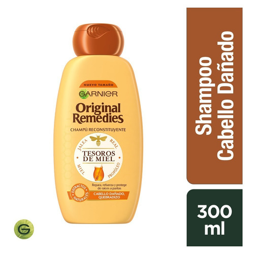 Shampoo Tesoros Miel 300ml Original Remedies