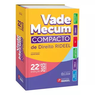Vade Mecum Compacto De Direito Rideel, De Equipe Rideel. Editora Rideel, Capa Dura Em Português