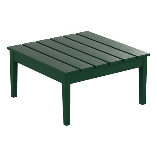 Mesa De Jardín Para Exteriores 32 Pulgadas Madera Verde