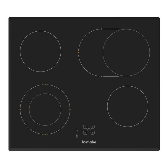 Parrilla eléctrica IO Mabe IO614PVI0 negra 220V