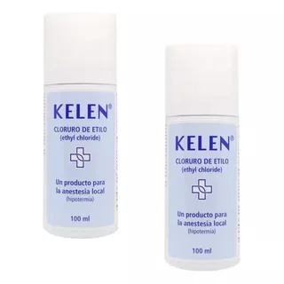 Pack2 Cloruro De Etilo Spray 100ml Anestesia Local- Deltamed