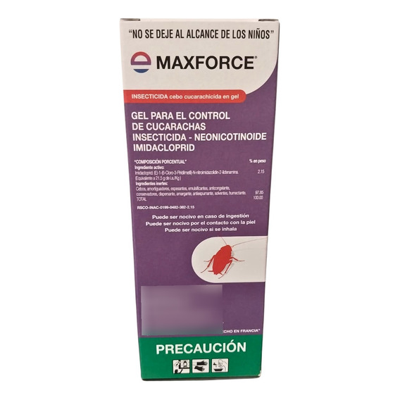 Maxforce Bayer Jeringa Para Cucarachas De 30 Gr Max Force