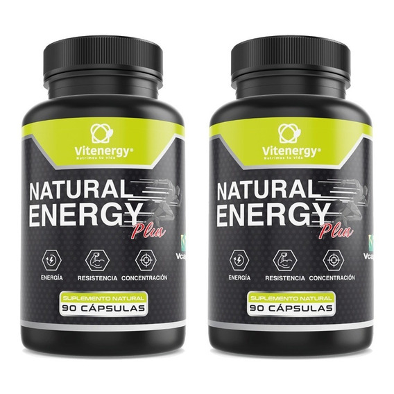 Nuevo Natural Energy Plus- Poderoso Energizante 100% Natural