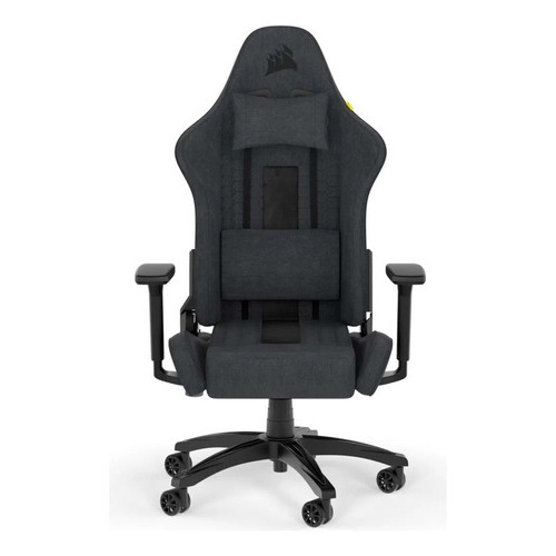 Silla Gamer Corsair Tc100 Relaxed Textil Gris/negro Color Negro