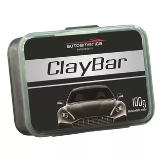 Clay Bar Barra Limpadora Media 100g Autoamerica