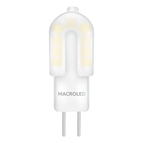 Lampara Macroled Bipin Led G4-op-220-2.5 Cálida 2,5w 190lm Color de la luz Blanco cálido