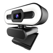 Webcam Full Hd Con Anillo De Luz Touch Para Streaming