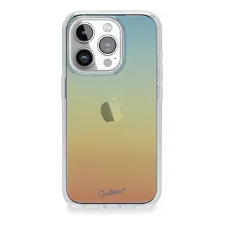 Capa Customic Para iPhone 15 Pro Impactor Clear Holo