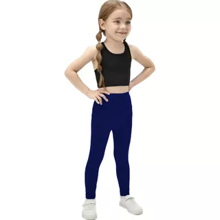 2 Calças Legging Feminina Infantil Barato De Qualidade Top