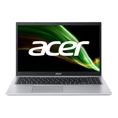 Laptop  Acer Aspire 5 A515-56 pure silver 15.6", Intel Core i3 1115G4  4GB de RAM 128GB SSD, Intel UHD Graphics Xe G4 48EUs 1920x1080px Windows 10 Home