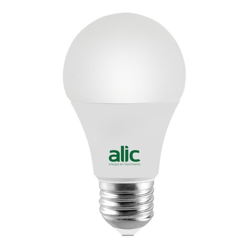 Lámpara Eco Led Alic A60 7w Pack X50