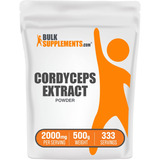 Suplemento Bulksupplements.com Extracto De Hongo Cordyceps 5