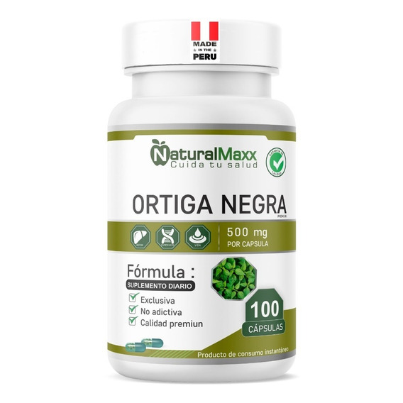 Ortiga Negra 500mg. 100 Cápsulas