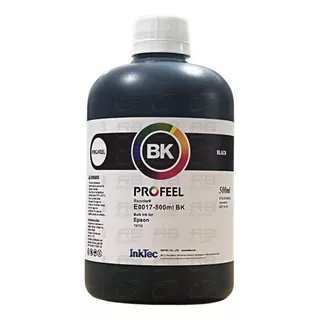 Tinta Ep Corante Inktec Profeel Black - Preto E0017 - 500ml