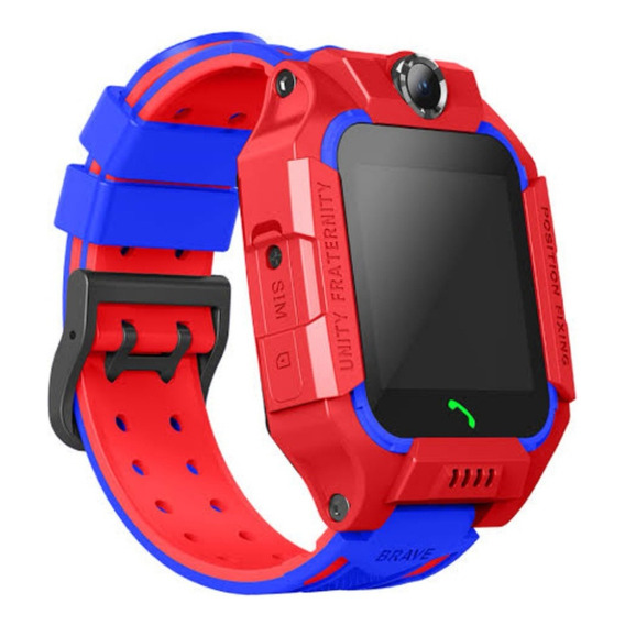 Reloj Inteligente Smartwatch Kids Ninos Gps Llamadas Camara Color De La Caja Rojo