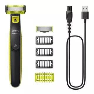 Afeitadora Oneblade Face And Body Qp2824/10 Philips Color Amarillo