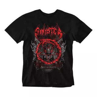 Camiseta Death Metal Sinister C8