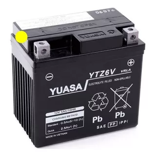 Yuasa Ytx5l-bs Ytz6v Honda Biz 125 Cg Titan Xr