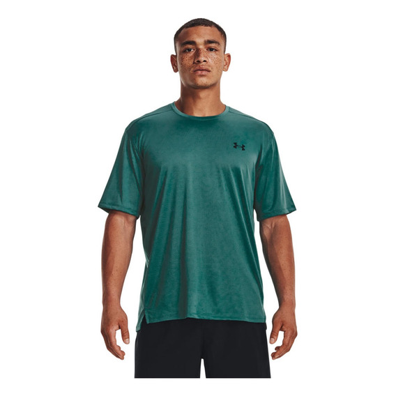 Camiseta Verde Hombre Ua Tech Vent Ss 1376791-722-5vr