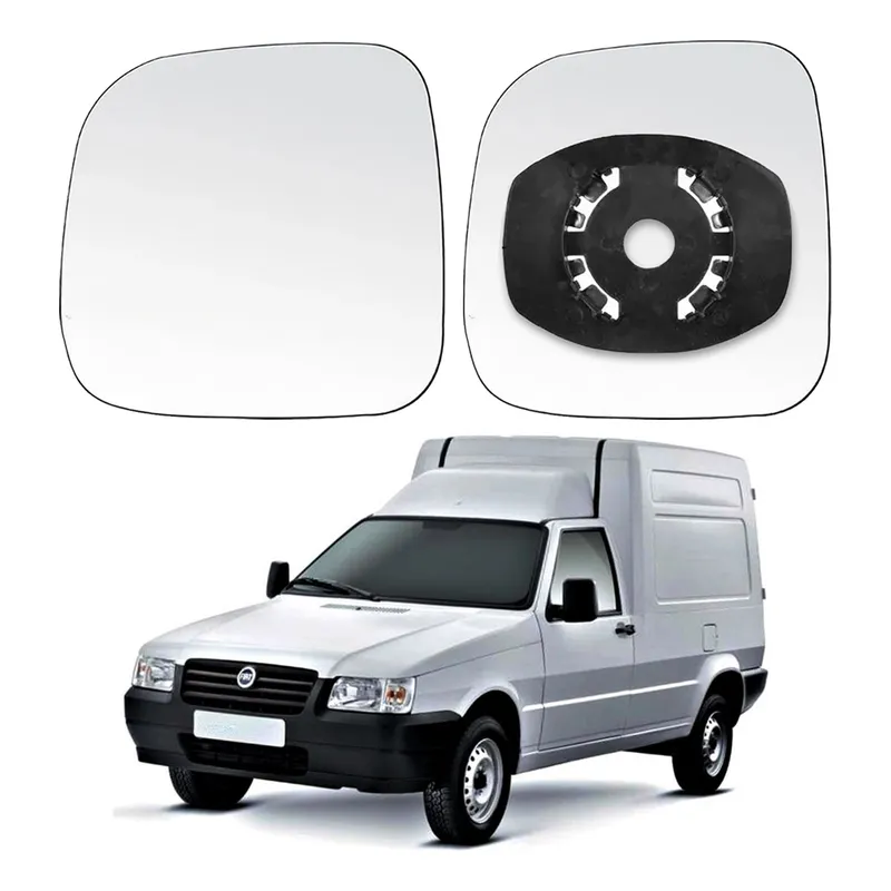 Lente Retrovisor Direito Fiorino 1.3 2003 A 2013