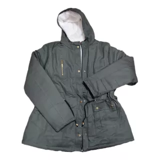 Parkas De Mujer Con Corderito. Talles Especiales Sttevia