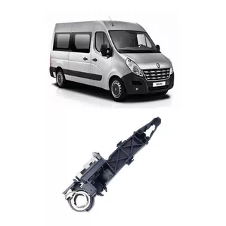 Suporte Interno Maçaneta Traseira - Renault Master 2013 /...