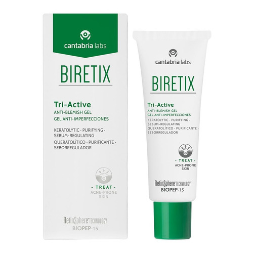 Gel Biretix Tri-active De 50ml/50g