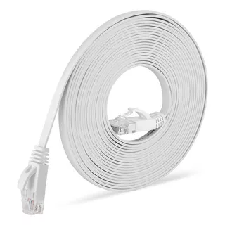 Cable Red Plano Categoria 6 Cat6 Rj45 Utp Ethernet 25 Metros