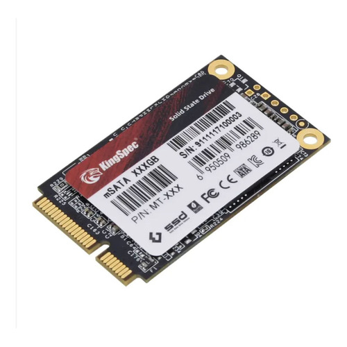 SSD Msata 512 Gb Kingspec Sata III Color Negro