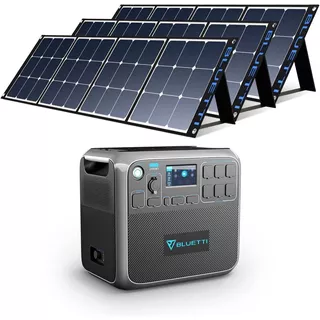 Generador Solar Bluetti 2000w Con Paneles