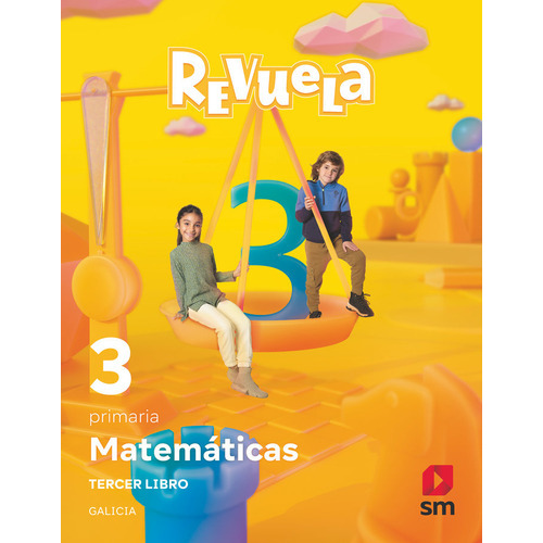 Matematicas 3ãâºep Trim Tematicos Galicia 23, De Aa.vv. Editorial Ediciones Sm, Tapa Blanda En Español
