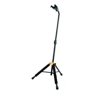 Suporte De Pedestal Hercules Gs-414b Plus Stand Suporte De Guitarra Cor Preto