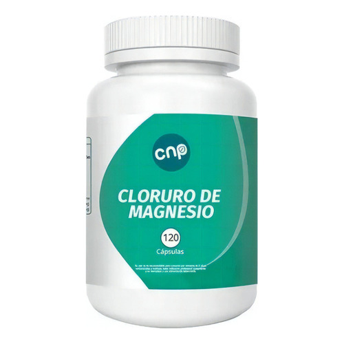 Cloruro De Magnesio Suplemento 120 Capsulas 500 Mg Cnp
