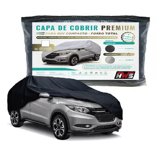 Capa De Carro Impermeavel Marca Hws Forro Total Black Xm