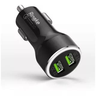 Cargador Rapido Auto Ringke ® Carga Rapida 3.0 Doble Usb