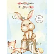 Camila - Lámina Decoupage A4 - Animalitos Del Bosque D26