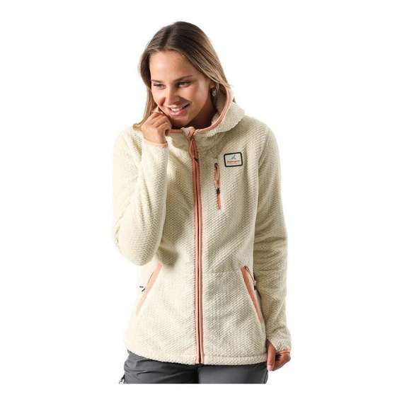 Polar Mujer Andesgear Navarino Hoodie Crema