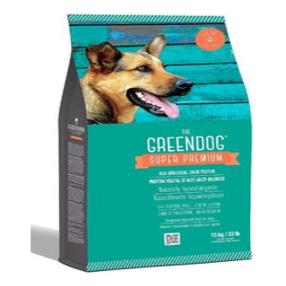 Alimento The Green Dog Super Premium  para perro adulto todos los tamaños sabor mix en bolsa de 15 kg